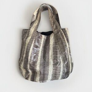 Snakeskin Beirn Tote Bag